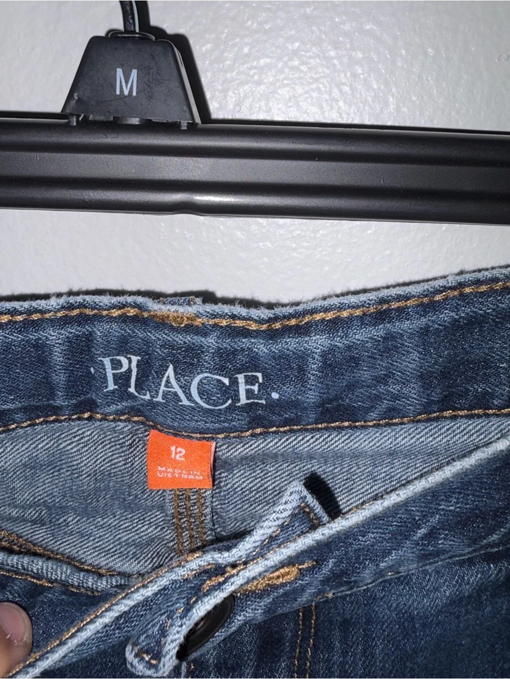 Place Boy's Blue Denim Jean Shorts
